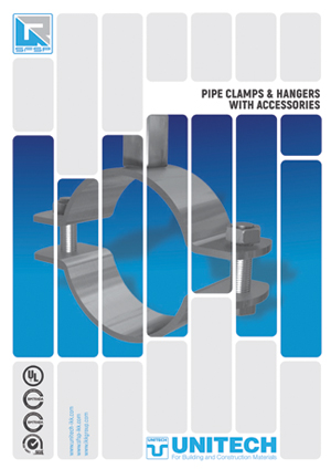 Pipe Clamps and Hangers with Accessories