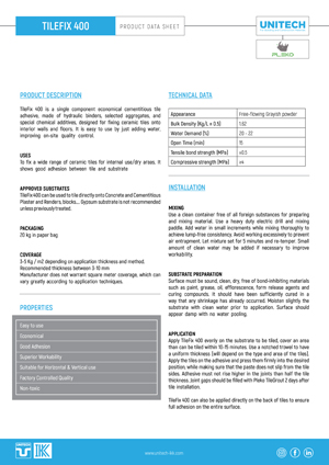 Tile Adhesives & Grouts