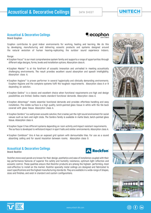 Acoustical & Decorative Ceilings